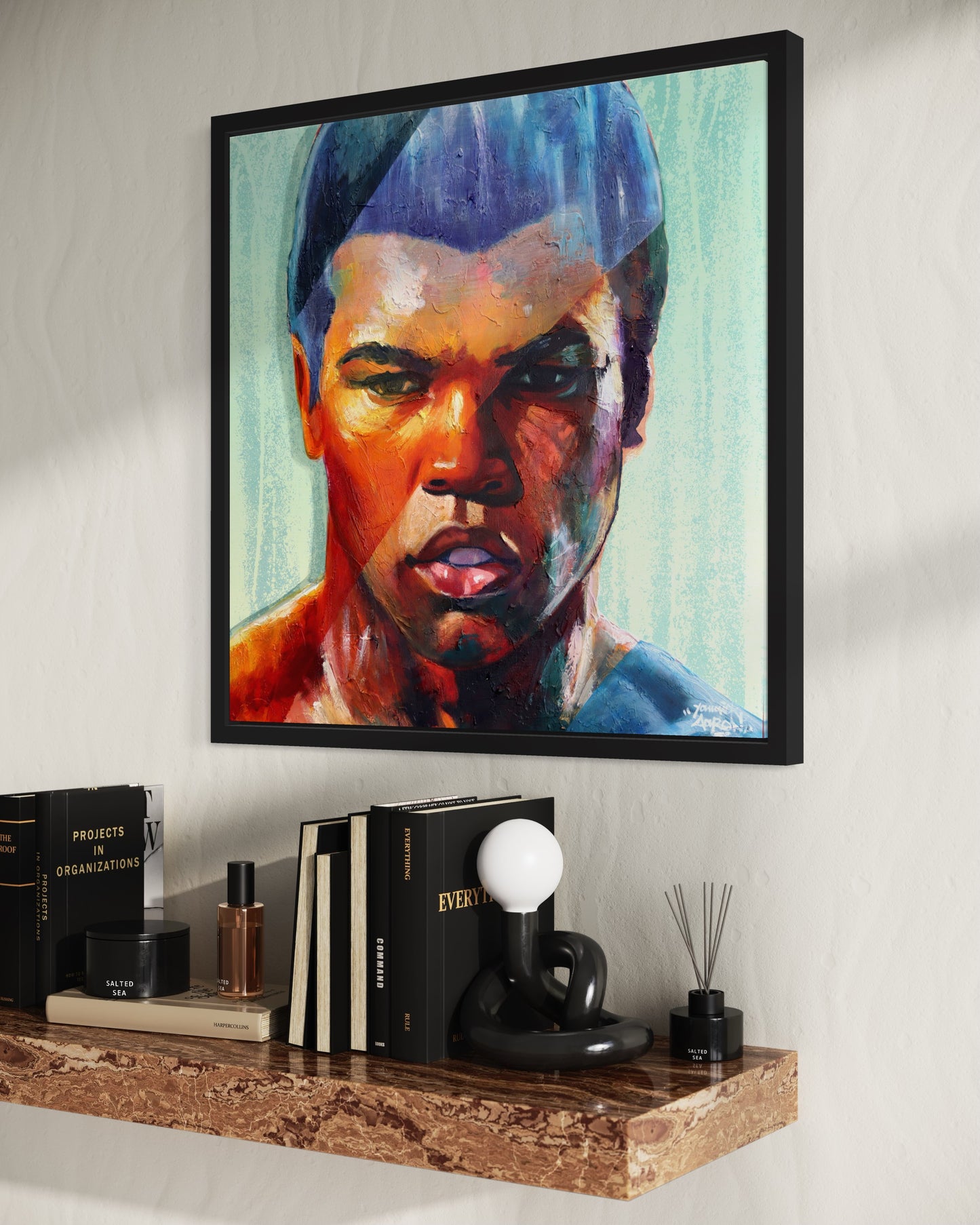 Muhammad Ali 60x60 cm